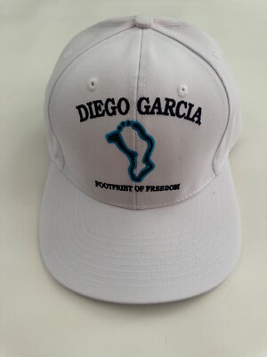 Diego Garcia Logo The Corps White Baseball Cap Hat One Size