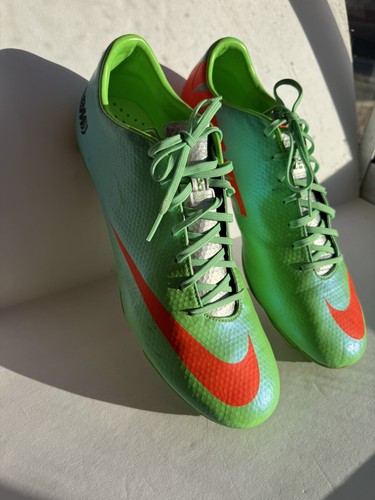 Nike Mercurial Vapor XI FG - 555605-380 R9 98 Lime Crimson