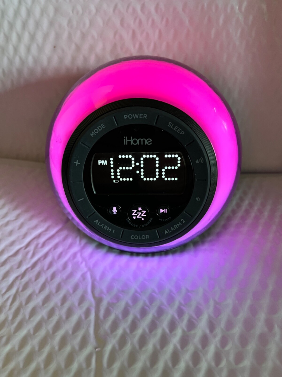 Ihome Bluetooth Speaker Alarm Clock Bluetoothspeaker