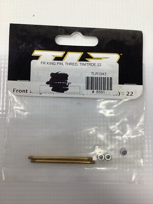 Team Losi front king pin threaded tinitrde 22 TLR Box26 