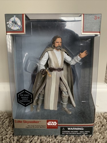 Disney Store Exclusive Star Wars Elite Series The Last Jedi Luke Skywalker 6in