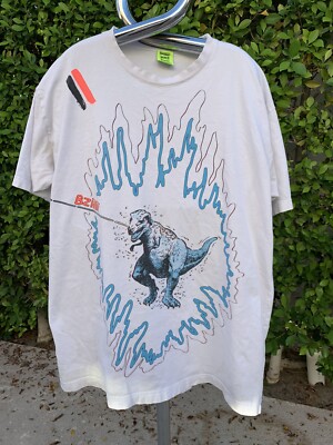 2000s Bernhard Willhelm White Graphic Crewneck - Size M