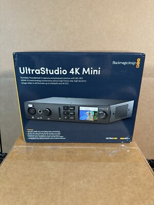 Blackmagic Design UltraStudio 4K Mini Thunderbolt 3 SDI HDMI UHD Record Playback