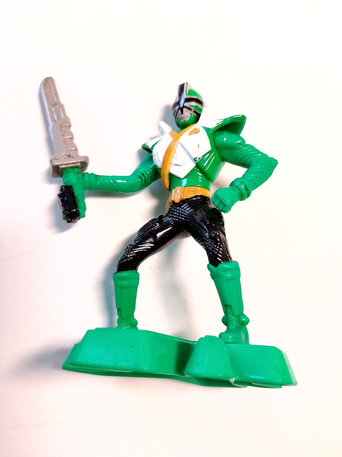 Power Rangers Super Samauri green ranger figurine doll