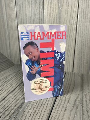 MC Hammer Time! VHS 1990 sealed with Hype Sticker present