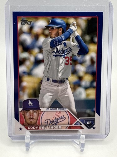 2023 Topps Series 1 Cody Bellinger Royal Blue Parallel #131 Los