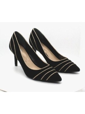 

Женские кожаные туфли-лодочки ALFANI в черную полоску Jeules Kitten Heel без шнуровки, размер 6 м, Черный, 10007319200
