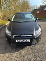 FORD FOCUS, 1.0 125 EcoBoost Zetec 5dr BLACK. NEW timing belt & serivce