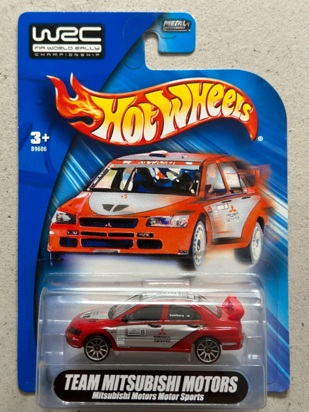 ホットウィール - 【Hot Wheels】TEAM MITSUBISHI MOTORS 2004 Hot Wheels WRC World Rally Championship MITSUBISHI