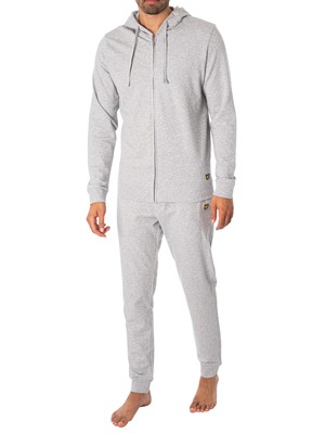 

Мужской комплект для отдыха Lyle - Scott Earl на молнии, серый, Grey