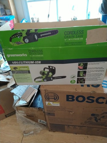 Greenworks Cordless Chain Saw