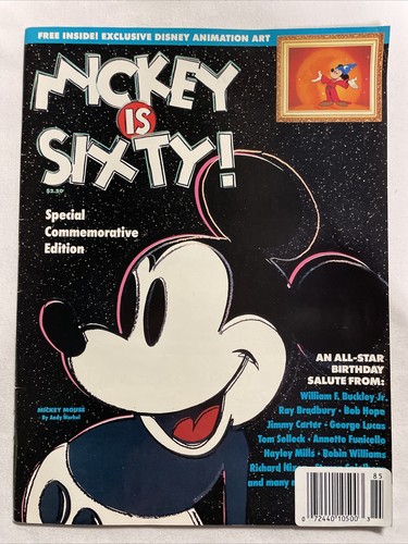 ミッキーマガジン 1988, Mickey is Sixty Magazine, Mickey Mouse (CP132) | eBay