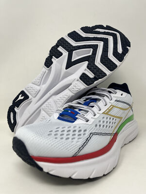 

Женские кроссовки Diadora Equipe Atomo, белые/золотые, 6,5 B Medium США, White/gold