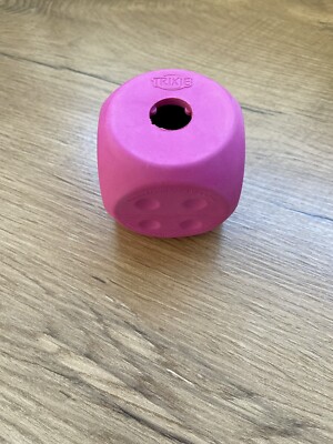 Trixie Hundespielzeug Snack Würfel Pink 7cm