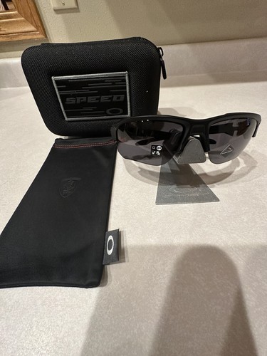 NEW Oakley SPEED JACKET Sunglasses OO9228-1267 Matte Black NEW Oakley SPEED JACKET Sunglasses OO9228-1267 Matte Black