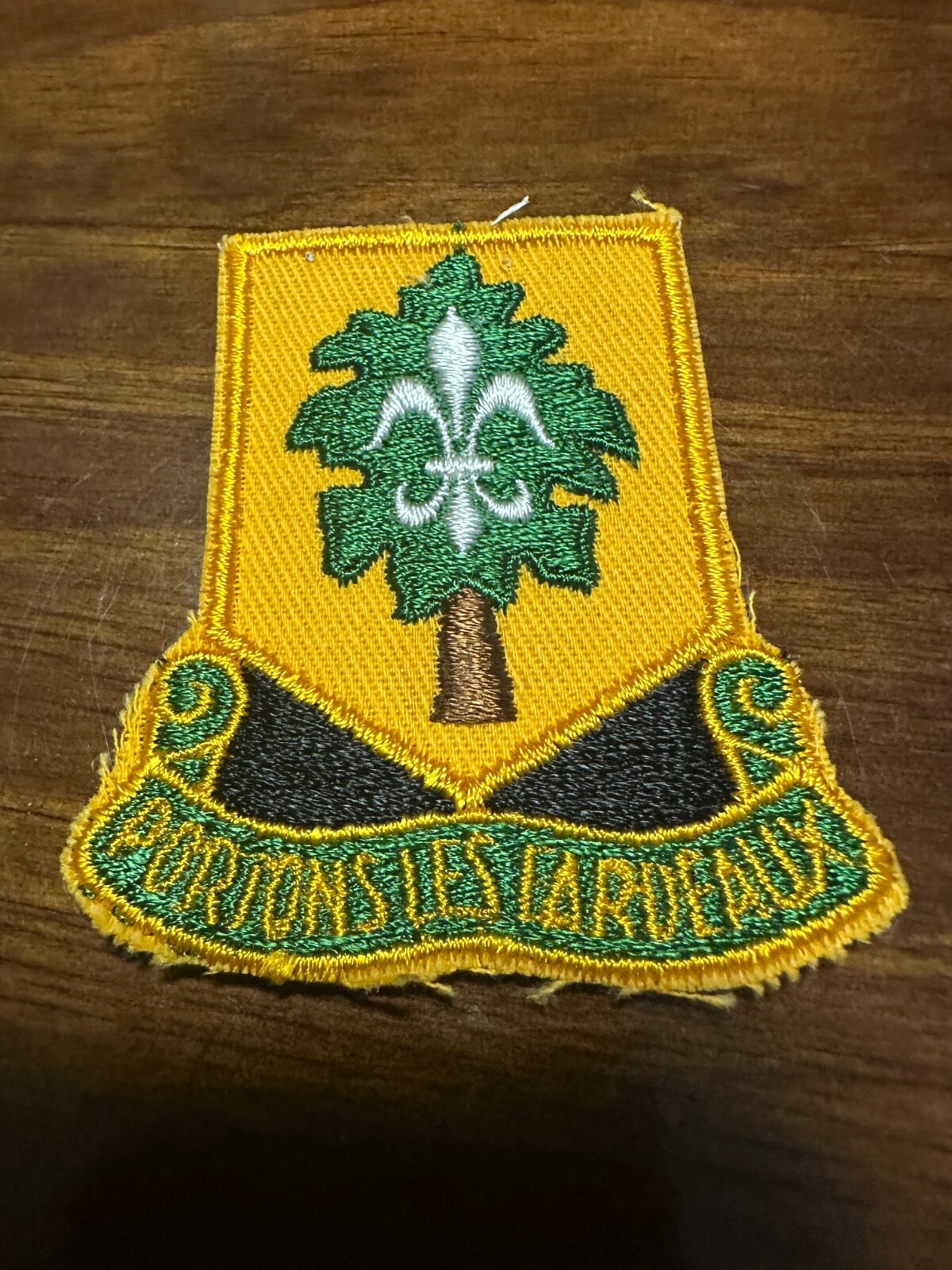 Vintage US Army 1st Supply & Transportation Battalion Patch