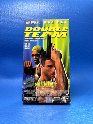 Double Team (VHS) - Jean-Claude Van Damme - Dennis Rodman - Action Thriller