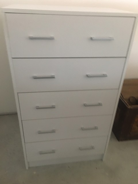 Small White Tall Boy Dressers Drawers Gumtree Australia