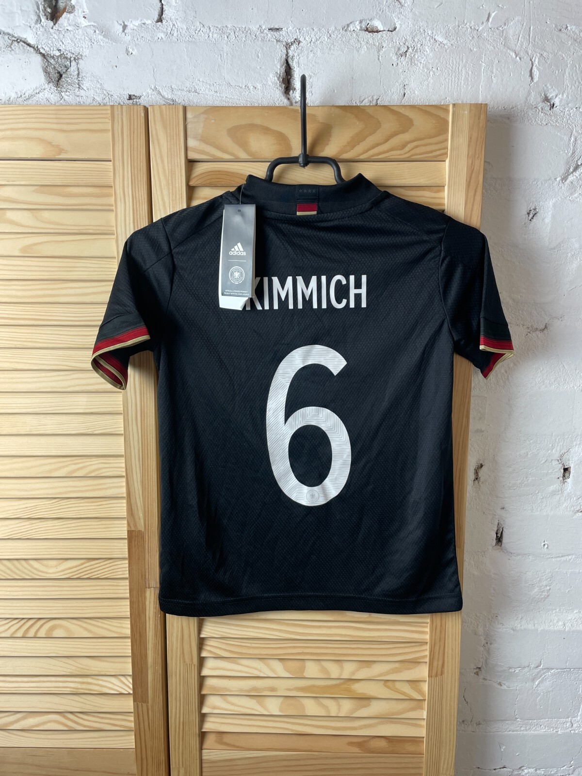 KIMMICH #6 GERMANY JERSEY AWAY 20-22 FOOTBALL SOCCER SHIRT