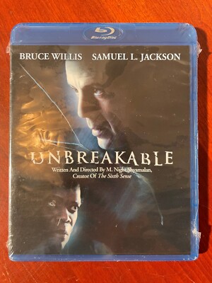 Unbreakable (Blu-ray, 2008 ) Brand New, sealed, WILL OPEN TO SHIP w/o CASE, READ