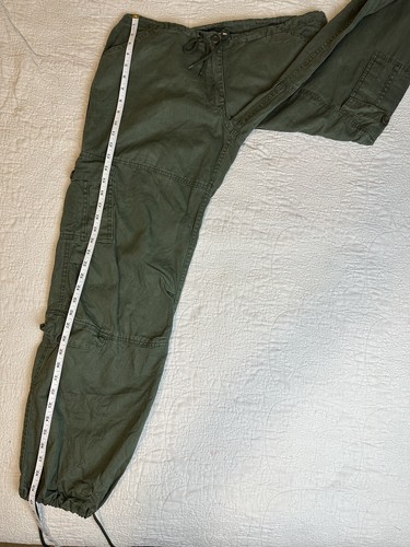 Vintage Rothco Womens Olive Paratrooper Fatigue Cargo Pants Size M