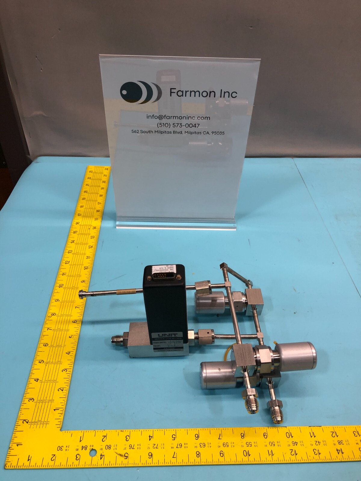 AMAT P5000 TEOS AMPULE GAS MANIFOLD ASSEMBLY, 162496