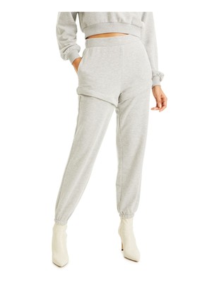 

INC Женские серые спортивные штаны с карманами и рюшами Active Wear Lounge Pants, Серый