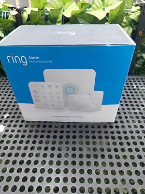 New Ring Alarm 5-Piece Home Security System - White
