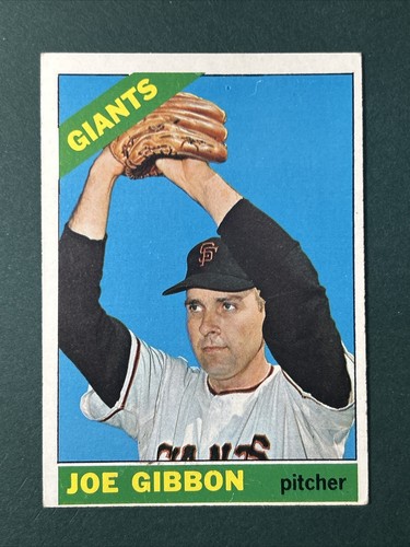 1966 Topps Baseball Card #457 Joe Gibbon Giants EX B | eBay