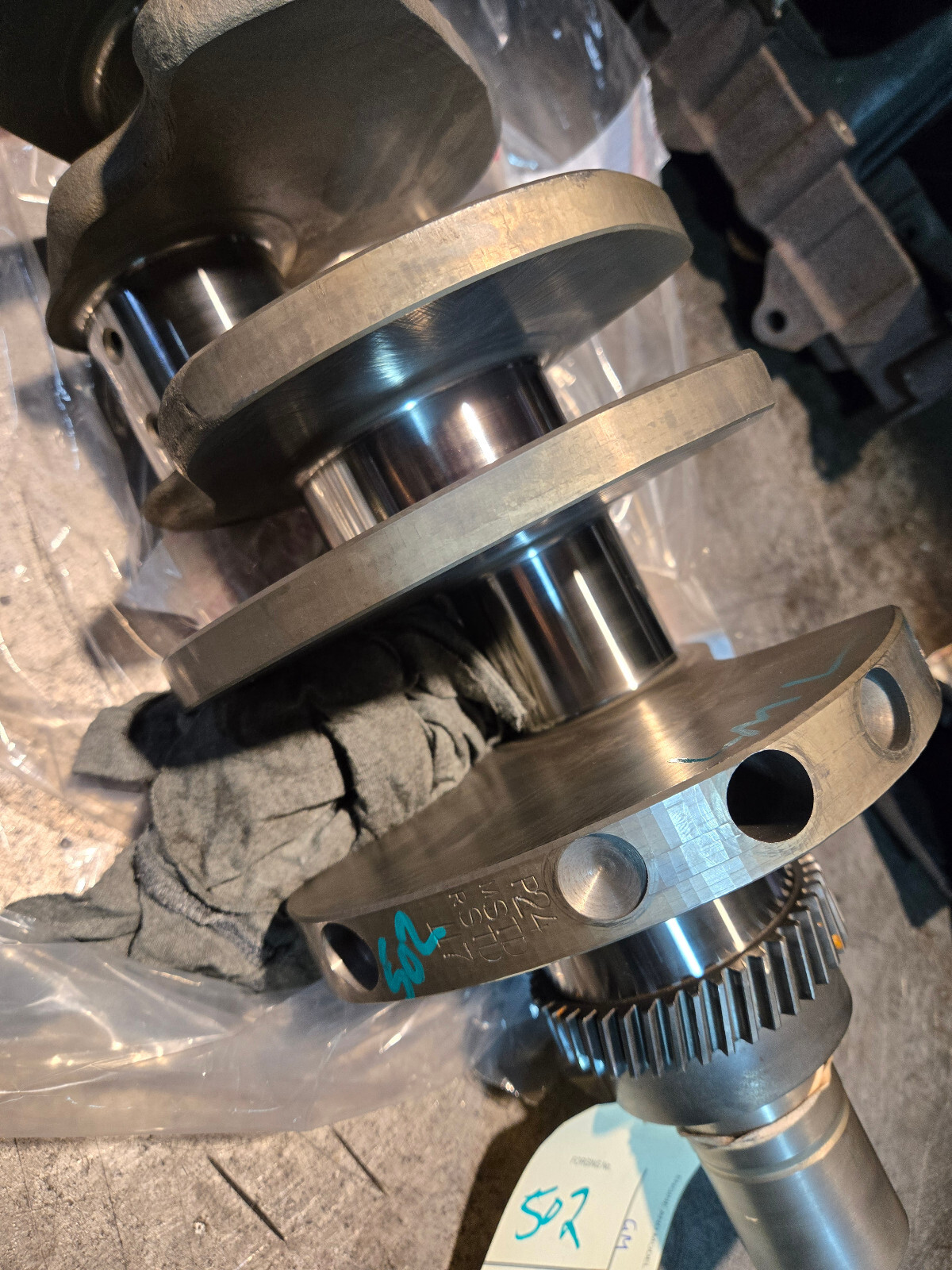 REMAN 12680206 2011-16 LML DURAMAX CRANKSHAFT SONOFLUXED - Picture 5 of 10
