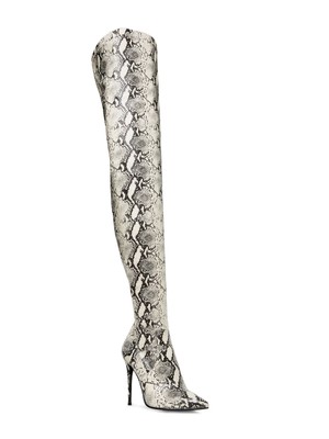 

STEVE MADDEN Женские Бежевые Эластичные Ботинки Dominique Toe На Шпильке 6 М, Бежевый, DOMI01S1