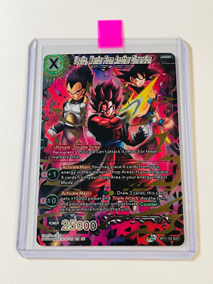 Vegito Warrior From Another Dimension BT11-154 SCR Secret Rare 2nd Edition DBS