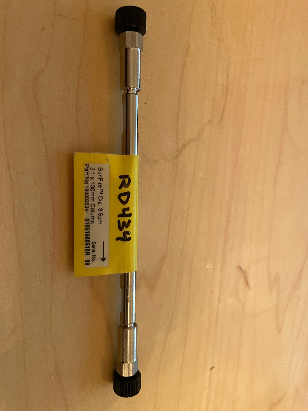 used HPLC Waters HPLC SunFire C18 Column, 3.5 µm, 2.1 mm X