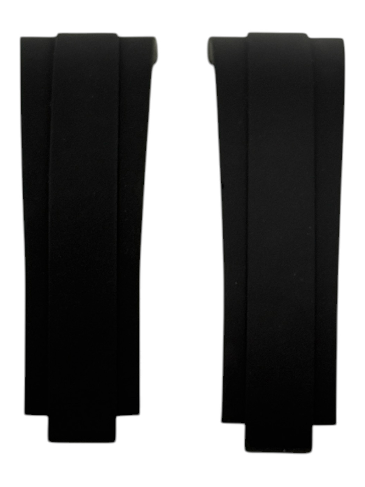 Rolex Daytona Oysterflex Black Rubber Silicon Diver Strap SET 20mm (G + G) NEW