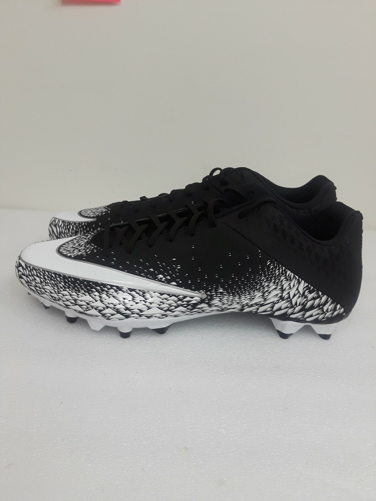 NEW Nike Vapor Speed 2 TD Football Cleats Men's Size 16 Black/White 833380-010