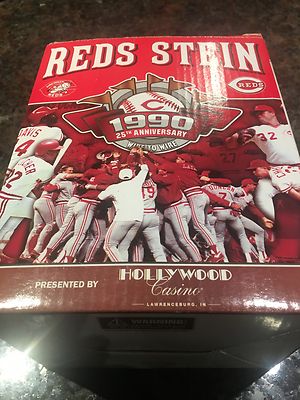 Cincinnati REDS STEIN SGA 9/5/15 - 25th Anniversary 90 World Series Wire to Wire