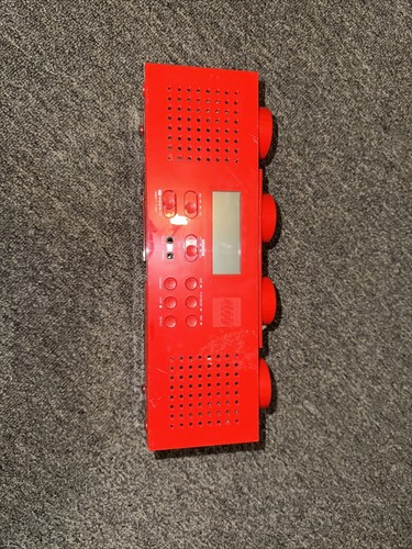 LEGO Red Brick Portable Boombox w/CD Player AM/FM Radio LG11002