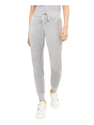 

CALVIN KLEIN Женские серые брюки для отдыха с завязками, Серый, M9XF0809