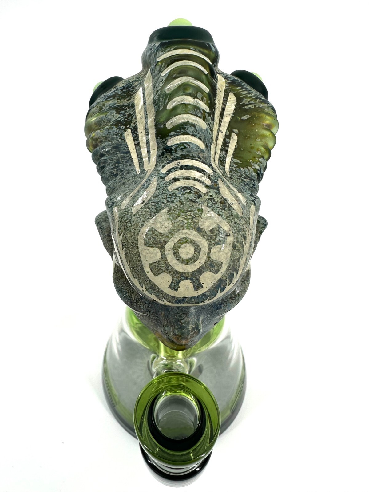 8" 14mm Bong ALIEN Glass Water Pipe MONSTER USA Best Bong Gift Unique Design