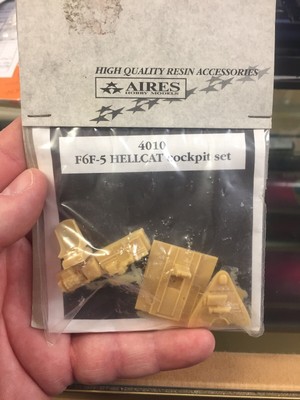 Aires 1/48 4010 F6F-5 Hellcat Cockpit Set