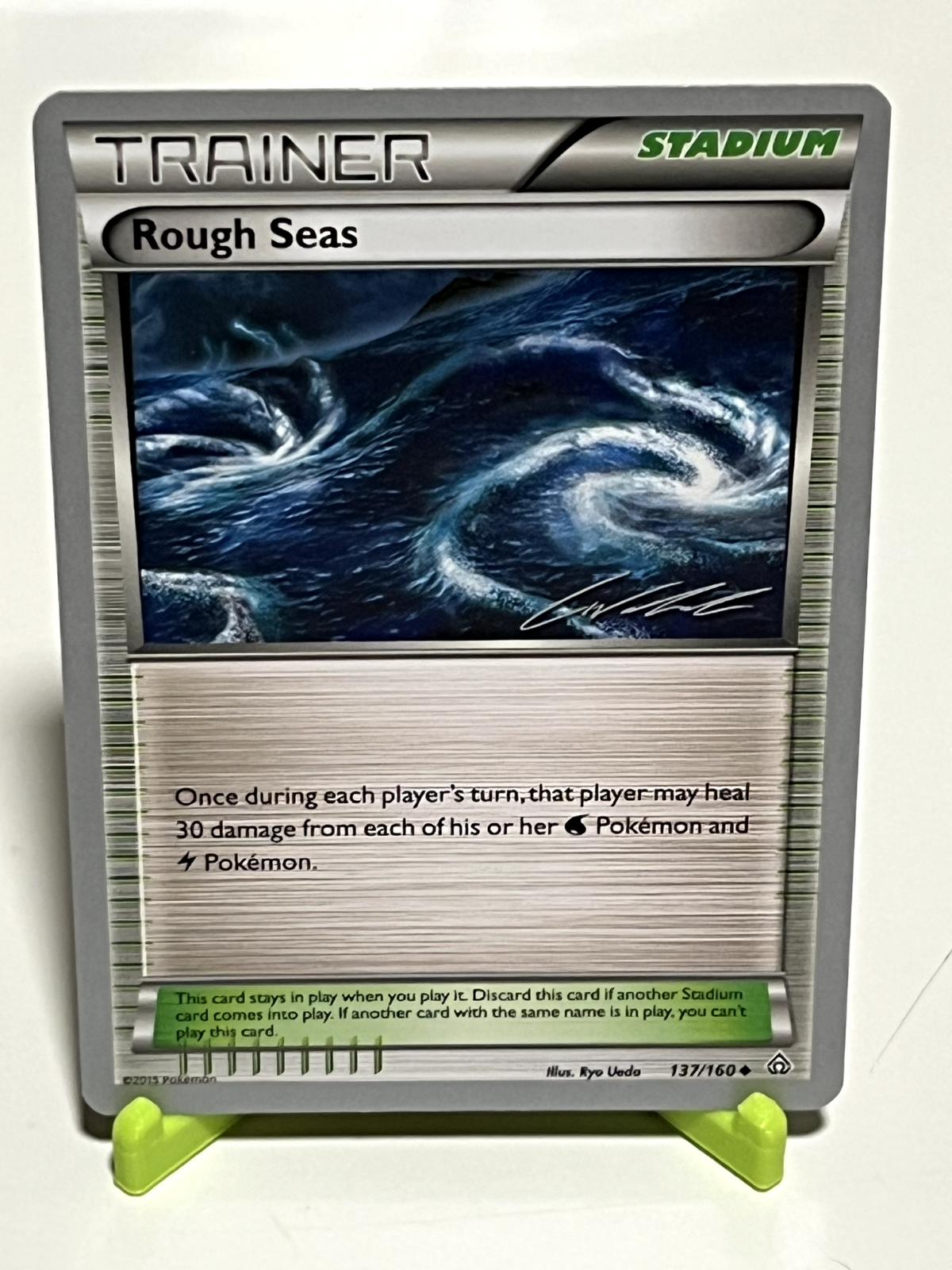 ポケモンカードゲーム Rough Seas WCS 2016 Pokemon Rough Seas 137/160 2016 World Championships Decks NM