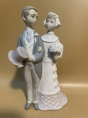 美品！！　リヤドロ　4808　ウェディング　LLADRO Yahoo!オークション - 【絶版】 リヤドロ LLADRO 4808