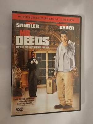 Mr. Deeds DVD 2002 Widescreen Special Edition Movie Adam Sandler BRAND NEW