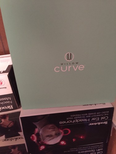 Lot Of 34 Brookstone Tested Open Box Massagers, Headphones & A Willow Curve