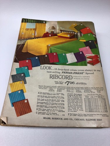Sears Vintage Catalog 1970 Fall Winter Catalog