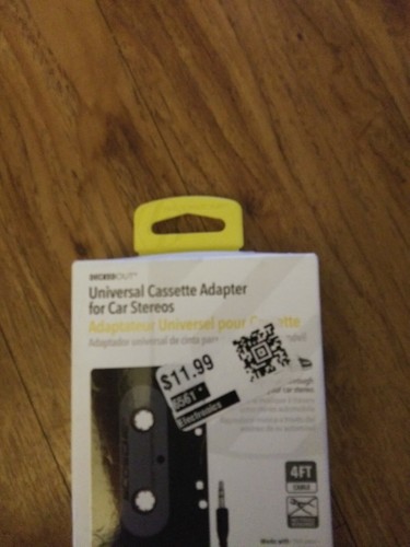 Scosche PCA2 Universal Cassette Adapter for Car Stereos 4FT Cable