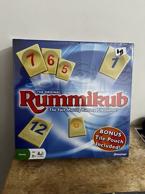 Pressman Rummikub Fast Moving Rummy Tile Game