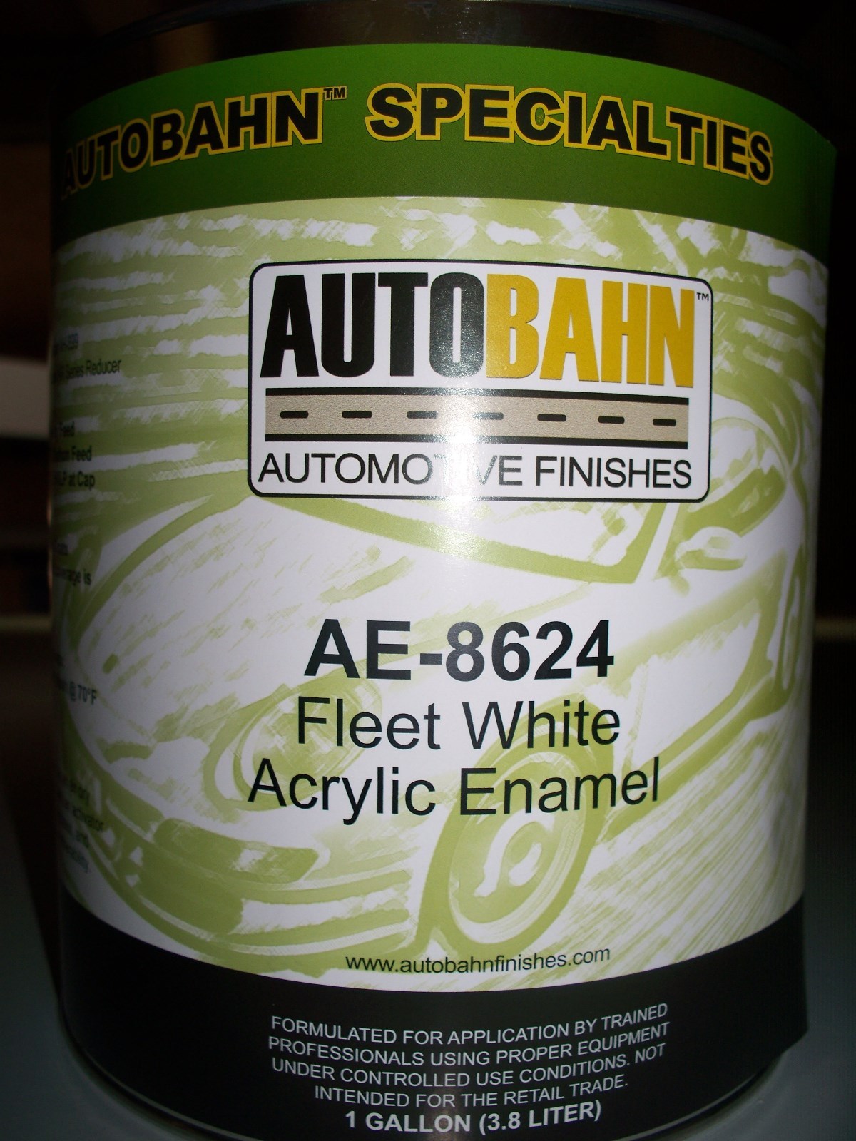 Olympic White Gm Wa8624 Acrylic Enamel Gallon Kit Auto Car Truck Paint