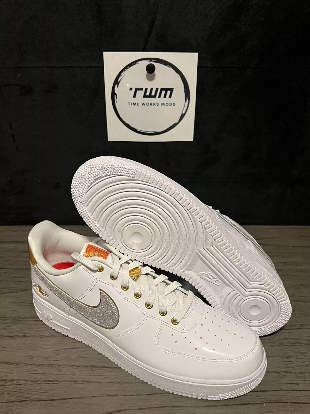 Nike Air Force 1 NOLA White Metallic Gold DZ5425-100 Men's