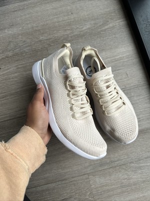 Techloom Breeze Sneaker in Parchment by  APL: Athletic Propulsion Labs size 8